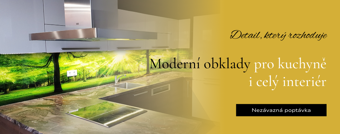 Skla do kuchyní na míru