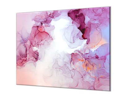 Ochranná deska abstraktní malované pozadí (Lepení na zeď S lepením na zeď, Rozměr 70x70 cm)