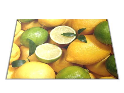 Skleněné prkénko citron limetka (Prkénko 40x30cm)