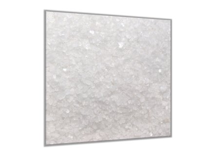 Sklo do kuchyně detail zrnka soli (Rozměry skla do kuchyně 60 x 150 cm)