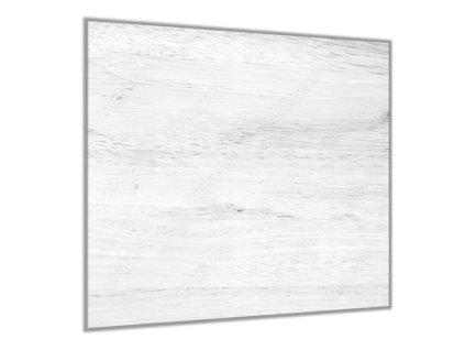 Sklo do kuchyně textura bílé dřevo (Rozměry skla do kuchyně 60 x 150 cm)