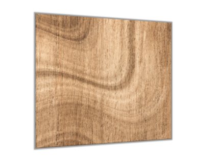 Sklo do kuchyně textura hnědé dřevo (Rozměry skla do kuchyně 60 x 150 cm)