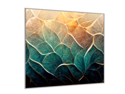 Sklo do kuchyně květinové mramorové textury (Rozměry skla do kuchyně 60 x 150 cm)