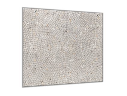 Sklo do kuchyně starožitná mozaika beton pozadí (Rozměry skla do kuchyně 60 x 150 cm)
