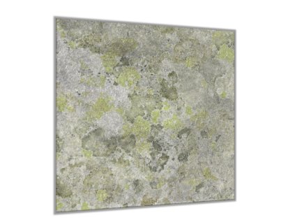 Sklo do kuchyně kamenná zeď s mechem (Rozměry skla do kuchyně 60 x 150 cm)