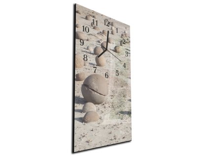 Nástěnné hodiny 30x60cm Ischigualasto park (Materiál kalené sklo)