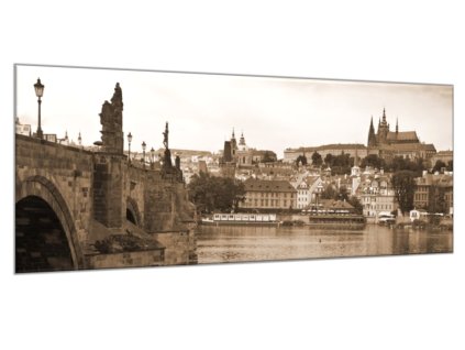 Obraz skleněný Praha (Rozměry-obdélník 90 x 120 cm)