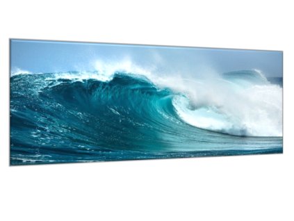 Obraz skleněný mořská vlna (Rozměry-obdélník 90 x 120 cm)