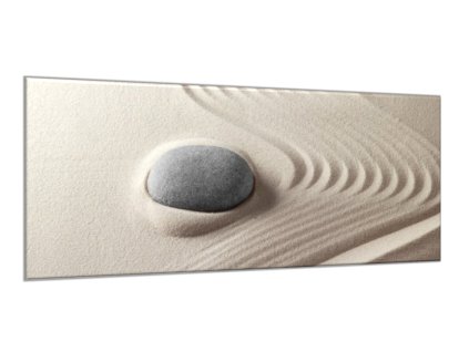 Obraz skleněný japonská zen zahrada (Rozměry-obdélník 90 x 120 cm)