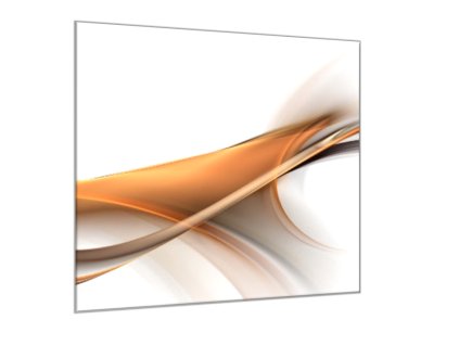 Obraz skleněný čtvercový abstraktní cihlová vlna (Rozměry-čtverec 90 x 90 cm)