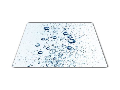 Skleněné prkénko vzduchové bubliny ve vodě (Prkénko 40x30cm)