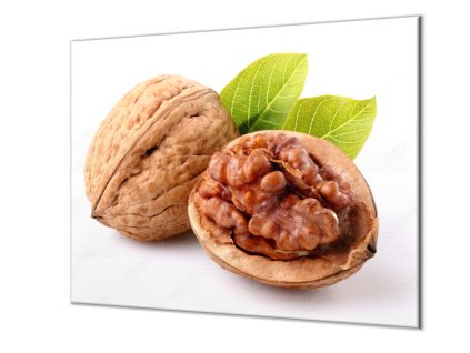 Ochranná deska vlašský ořech (Lepení na zeď S lepením na zeď, Rozměr 70x70 cm)