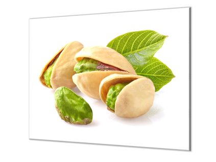 Ochranná deska ořechy pistácie (Lepení na zeď S lepením na zeď, Rozměr 70x70 cm)