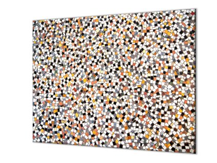 Ochranná deska malý mozaikový vzor (Lepení na zeď S lepením na zeď, Rozměr 70x70 cm)