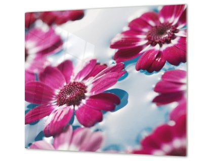 Ochranná deska plovoucí květiny (Lepení na zeď S lepením na zeď, Rozměr 70x70 cm)