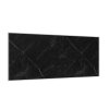 Sklo do kuchyně textura černý mramor (Rozměry skla do kuchyně 60 x 150 cm)
