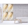 Sklo do kuchyně zlatá mramorová luxusní textura (Rozměry skla do kuchyně 60 x 150 cm)