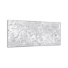 Sklo do kuchyně ornamenty v šedém cementu (Rozměry skla do kuchyně 60 x 150 cm)