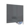 Magnetická skleněná tabule 80x80cm (Barva Lehce šedá  RAL7035, Rozměr 80x80cm)