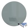 Magnetická skleněná tabule pr.70cm (Barva Lehce šedá  RAL7035, Rozměr pr. 70cm)