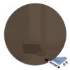 Magnetická skleněná tabule pr.40cm (Barva Lehce šedá  RAL7035, Rozměr pr. 40cm)