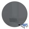 Magnetická skleněná tabule pr.80cm (Barva Lehce šedá  RAL7035, Rozměr pr. 80cm)