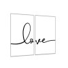 Ochranná deska nápis LOVE