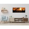 Obraz skleněný most v západu slunce (Rozměry-obdélník 90 x 120 cm)