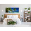Obraz skleněný tropický ráj Maledivy (Rozměry-obdélník 90 x 120 cm)