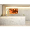 Obraz skleněný abstraktní ohnivý květ (Rozměry-obdélník 90 x 120 cm)