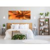 Obraz skleněný abstraktní ohnivý květ (Rozměry-obdélník 90 x 120 cm)