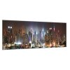 Obraz skleněný město noční New York (Rozměry-obdélník 90 x 120 cm)
