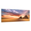 Obraz skleněný pyramidy Egypt (Rozměry-obdélník 90 x 120 cm)