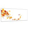 Obraz skleněný podzimní javorové listí (Rozměry-obdélník 90 x 120 cm)