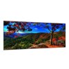 Obraz skleněný panorama podzimní hory (Rozměry-obdélník 90 x 120 cm)