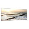 Obraz skleněný západ slunce u moře (Rozměry-obdélník 90 x 120 cm)
