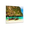 Obraz skleněný pláž Thajsko (Rozměry-čtverec 90 x 90 cm)