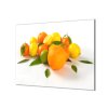 Ochranná deska ovoce citron a pomeranč (Lepení na zeď S lepením na zeď, Rozměr 70x70 cm)
