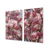 Ochranná deska květy magnolie (Lepení na zeď S lepením na zeď, Rozměr 70x70 cm)