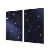 Ochranná deska noční nebe (Lepení na zeď S lepením na zeď, Rozměr 70x70 cm)