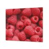 Ochranná deska ovoce čerstvé maliny (Lepení na zeď S lepením na zeď, Rozměr 70x70 cm)