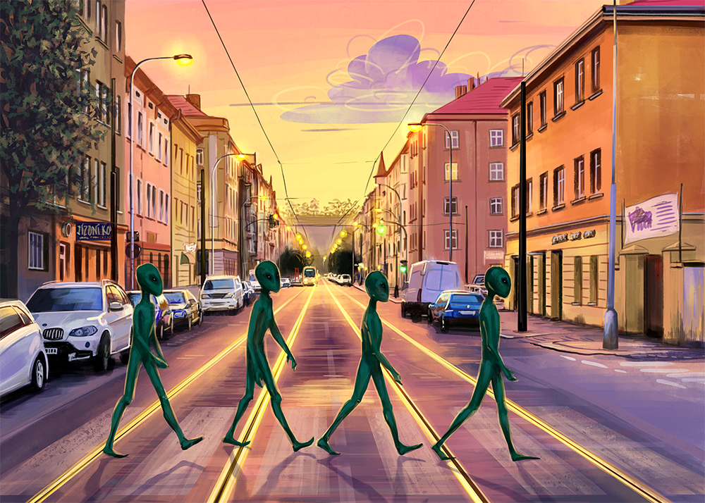 Příběhy Anomálie v Nuslích: Návštěvnici.