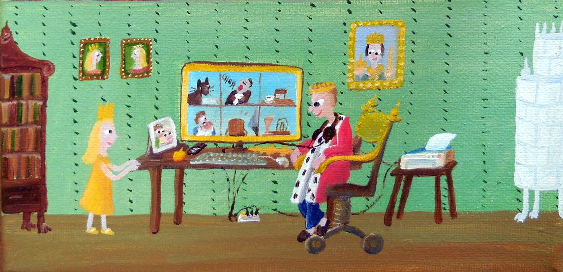 Obrázky pro radost Jany Chroustové v knihovně Korunní