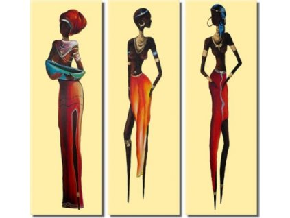 SET04251 obrazovy set africke modelky