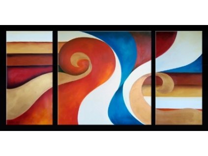 SET3 1129 obrazovy set vlajici trikolora