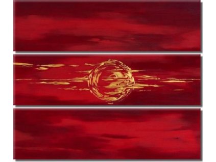 SET04420 obrazovy set zar slunce