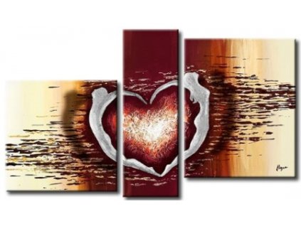 SET15070 obrazovy set moderni srdce