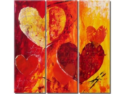 SET 03152 obrazovy set srdce