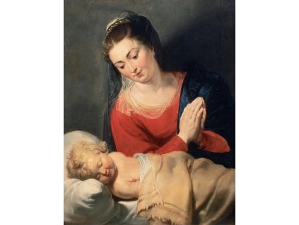 Peter P. Rubens - Marie s Jezulátkem (Rozměr 80 cm x 60 cm)