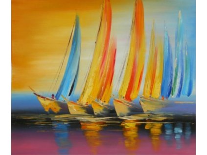 Obraz - Plachetnice (Rozměr 40 cm x 50 cm)